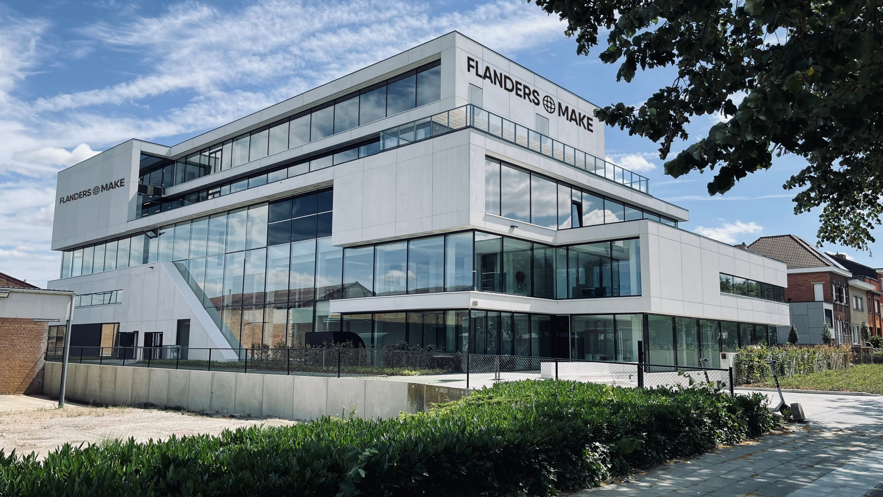 Aangepaste afbeelding gebouw Flanders Make