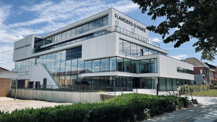 Aangepaste afbeelding gebouw Flanders Make