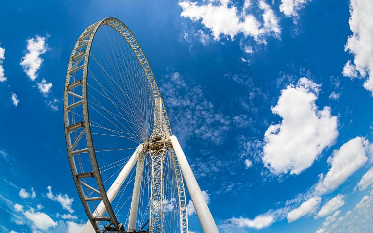 Het Eye of Dubai, 's werelds grootste reuzenrad