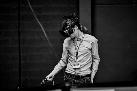 VR bil op Symposium Flanders Make